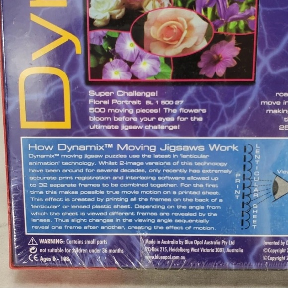 Dynamix Moving Jigsaw Puzzle 250 Pc 13”x12” Super Highway Cars Dugald Keith NIB - Picture 6 of 12